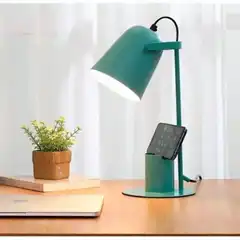 I-TOTAL COLORFUL METAL FLEXO-LAMPARA CON SOPORTE PARA MOVIL 35CM VERDE AZULADO 45505 XL2095