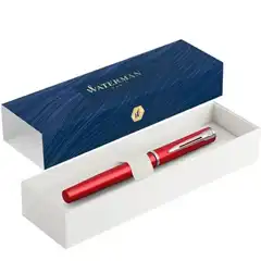 Material WATERMAN PLUMA ESTILOGRÁFICA ALLURE ESTUCHE DE REGALO LACADO ROJO 51901 2068194