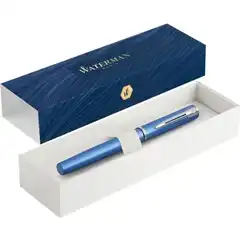 WATERMAN PLUMA ESTILOGRÁFICA ALLURE ESTUCHE DE REGALO LACADO AZUL 51903 2068195