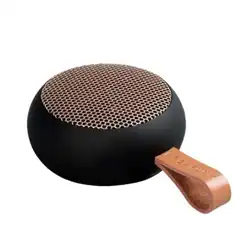 Material KREAFUNK ALTAVOZ BLUETOOTH RESISTENTE AL AGUA 6W NEGRO 52723 KFWT142