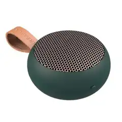 Material KREAFUNK ALTAVOZ BLUETOOTH RESISTENTE AL AGUA 6W VERDE OSCURO 52725 KFWT148