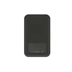 Material KREAFUNK CARGADOR POWER BANK CON CARGA INALÁMBRICA QI 5K MAH NEGRO 52733 KFKE82