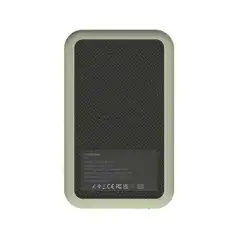 Material KREAFUNK CARGADOR POWER BANK CON CARGA INALÁMBRICA QI 5K MAH VERDE OLIVA 53307 KFKE88