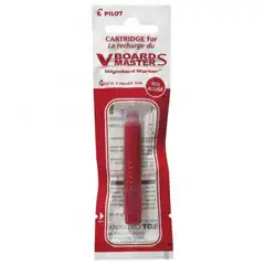 Material RECAMBIO PILOT PARA ROTULADOR V BOARD MASTER S ESTRECHO ROJO (NRVBSR)