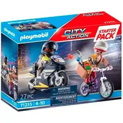 Material STARTER PACK FUERZAS ESPECIALES Y LADRON PLAYMOBIL 4008789712554