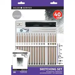Material SET ESBOZO SYMPLI 40 PIEZAS DALER ROWNEY 5011386124421