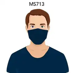 MASCARILLAS HIGIENICAS DESECHABLE DE TRES CAPAS PAQ. 50 UDS HOSCOM