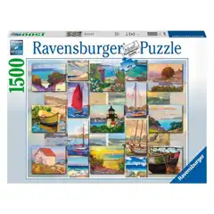 Material PUZZLE 1500 PIEZAS COLLAGE COSTERO RAVENSBURGER 4005556168200