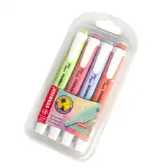 ROTULADOR STABILO FLUORESCENTE SWING COOL PASTEL 4 UDS 275/4-08-1