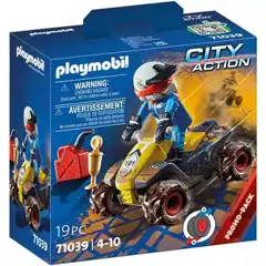 POLICIA SPEED QUAD PLAYMOBIL 4008789710390