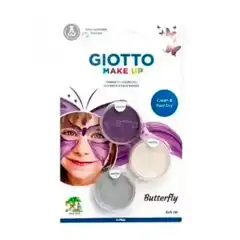 Material MAQUILLAJE GIOTTO MAKE UP 5 ML BLISTER 3 COLORES MARIPOSA 