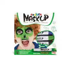 Material SET MAQUILLAJE MASK UP MONSTER CAJA 3 UDS UNIVERSAL ESPAÑOLA SA