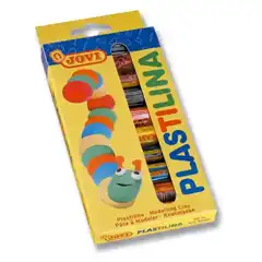 PLASTILINA JOVI 90 C/10 COLORES SURTIDOS 8412027001021