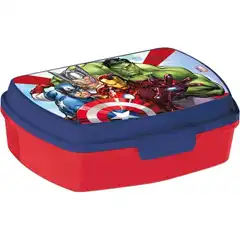 Material SANDWICHERA INFANTIL BPA FREE AVENGERS SUPE SAFTA DISEÑO