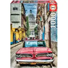 PUZZLE EDUCA 1000 PIEZAS COCHE EN LA HABANA 8412668167544