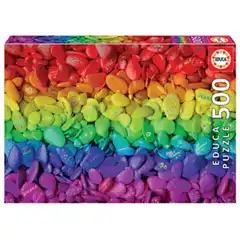PUZZLE EDUCA BORRAS 500 PIEZAS PIEDRAS DE COLORES 8412668192485