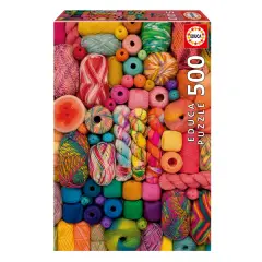 PUZZLE 500 PIEZAS HILOS EDUCA BORRAS 8412668201729