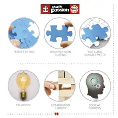 PUZZLE 500 PIEZAS LAGO EN ALBERTA EDUCA 8412668202818