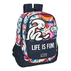 MOCHILA ADAPTABLE CARRO EL NIÑO LIFE IS FUN SAFTA 612207665 8412688452705