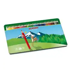 Material LAPICES COLORES ALPINO CAJA METAL 36 UDS. (AL010760)