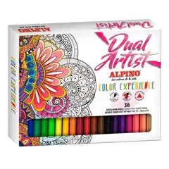 ROTULADOR ALPINO COLOR EXPERIENCE DUALARTIST 36 COLORES (AR000176)