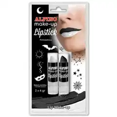 MAQUILLAJE ALPINO BARRA NEGRO & BLANCO BLISTER 2 UDS 