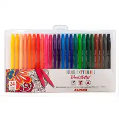 ROTULADOR DUAL ARTIST COLOR EXPERIENCE 24 C ALPINO