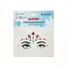 SET CRISTALES FACIALES FESTIVAL BLISTER 1 UD ALPINO