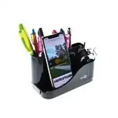 Material ORGANIZADOR MESA SMART TECH COLORES BLANCO NEGRO OFFICE BOX 1017