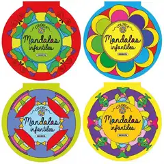 COLOREA MANDALAS INFANTILES 4 TITULOS ISBN 9788467747911