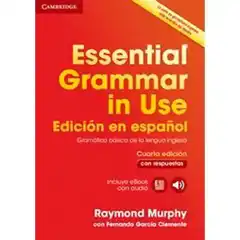 Material ESSENTIAL GRAMMAR IN USE SPANISH+KEY+CD 4ED 9788490361030