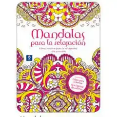 MANDALAS PARA LA RELAJACION CON LATA Y COLORES 9788497944533