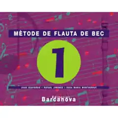 MÈTODE DE FLAUTA DE BEC 1 CM 9788448909277