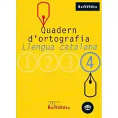 QUADERN D ORTOGRAFIA 4 ISBN 9788448917135