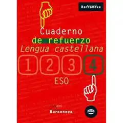 CUADERNO DE REFUERZO DE LENGUA CASTELLANA 4 ISBN 9788448917258