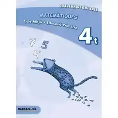 MATEMÀTIQUES 4T CM QUADERN (ED 2013) 9788448931889
