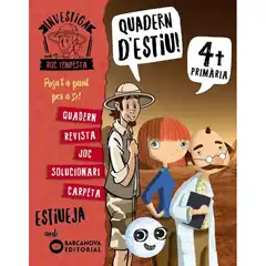 ESTIUEJA AMB BARCANOVA INVESTIGA AMB EN ROC TEMPESTA 4T ISBN 9788448944858