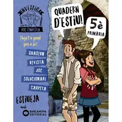 ESTIUEJA AMB BARCANOVA INVESTIGA AMB EN ROC TEMPESTA 5È ISBN 9788448944865