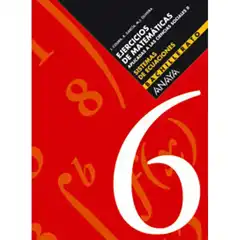 6 SISTEMAS DE ECUACIONES ANAYA EDUCACION ISBN 9788466722209