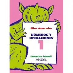 NUMEROS Y OPERACIONES 1 ANAYA EDUCACION ISBN 9788466744980