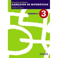 3 NUMEROS II ANAYA EDUCACION ISBN 9788466759410