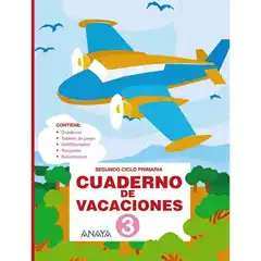 CUADERNO DE VACACIONES 3 ANAYA EDUCACION ISBN 9788466788274