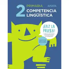 COMPETENCIA LINGÜÍSTICA 2 ANAYA EDUCACIÓN ISBN 9788469831281