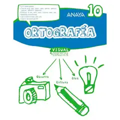 ORTOGRAFÍA 10 ANAYA EDUCACIÓN ISBN 9788469831489
