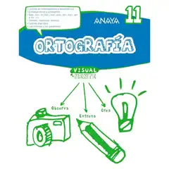 ORTOGRAFÍA 11 ANAYA EDUCACIÓN ISBN 9788469831496