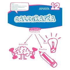 CALIGRAFÍA 12 ANAYA EDUCACIÓN ISBN 9788469831625