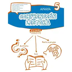 COMPRENSIÓN LECTORA 5 ANAYA EDUCACIÓN ISBN 9788469831670