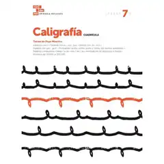 CUADERNO CALIGRAFÍA 7 (CUADRÍCULA) BAULA ISBN 9788414006764