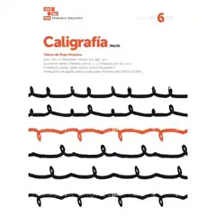 CUADERNO CALIGRAFÍA 6 (PAUTA) BAULA ISBN 9788414006832
