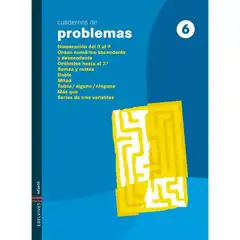 CUADERNOS PROBLEMAS 6 INFANTIL BAULA ISBN 9788426369918